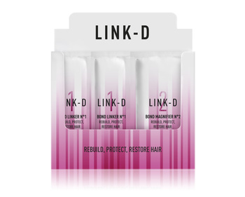Link-D - jednorazowy system regeneracji włosów 2x5 ml + 1x15 ml